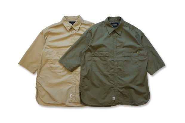 【ANACHRONORM】RING SNAP 1/2 SLEEVE SHIRT