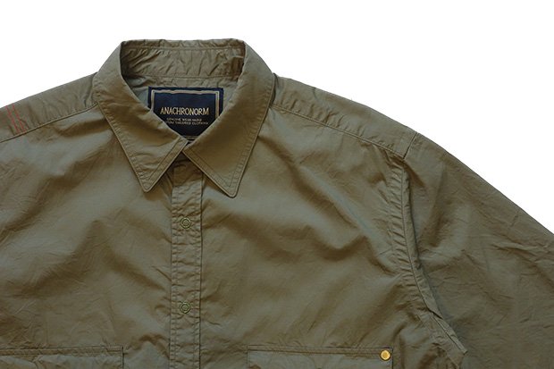 【ANACHRONORM】RING SNAP 1/2 SLEEVE SHIRT