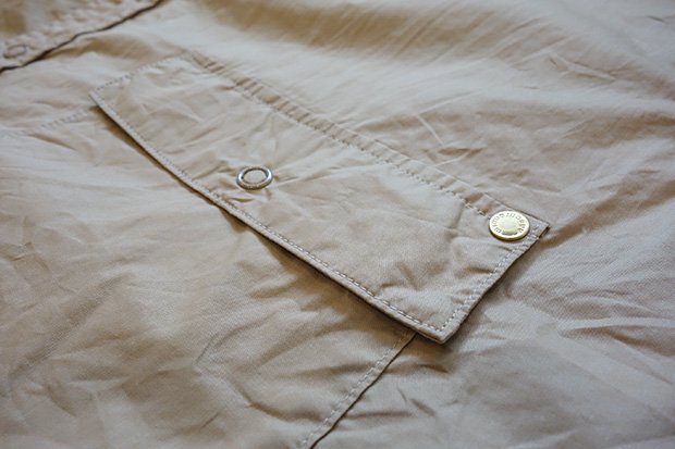 【ANACHRONORM】RING SNAP 1/2 SLEEVE SHIRT