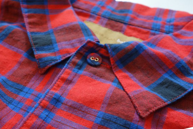 【VOO】MADRAS ALLROUND SHIRTS