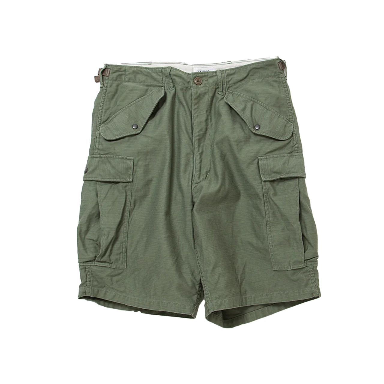 【FATIGUE SLACKS】M-51 SHORT SLACKS / Light OG w/ Bio-wash|FP029