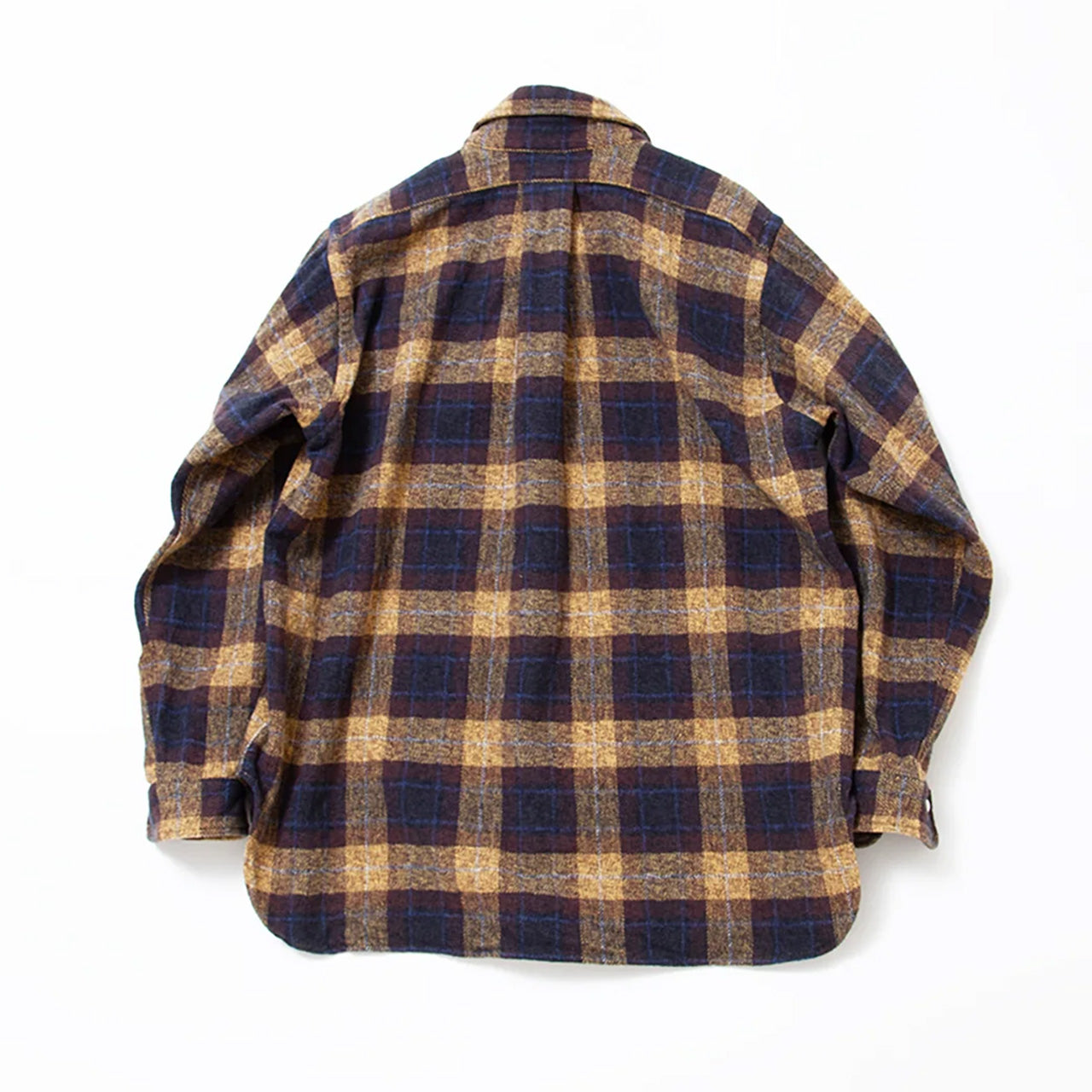 【THE CORONA UTILITY】W.C.W SHIRT PULLOVER / Yellow × Brown|CS005-25-01