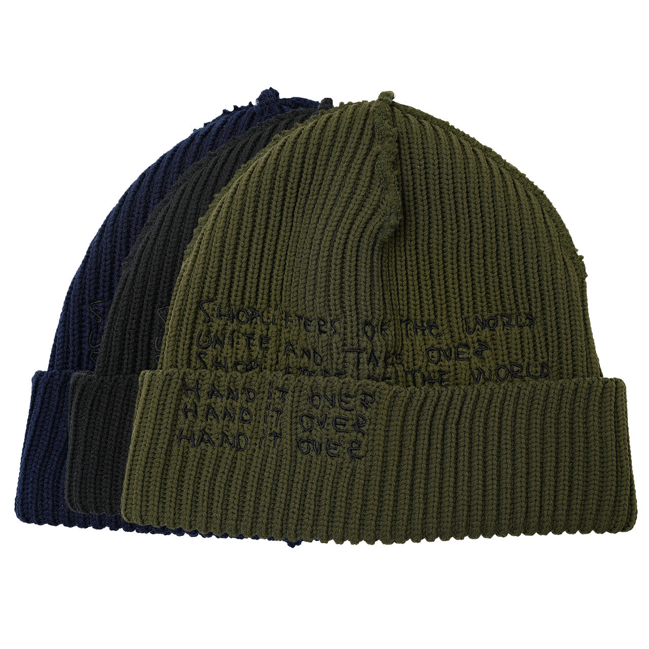 【Garbage】INSIDE OUT CUFF BEANIE