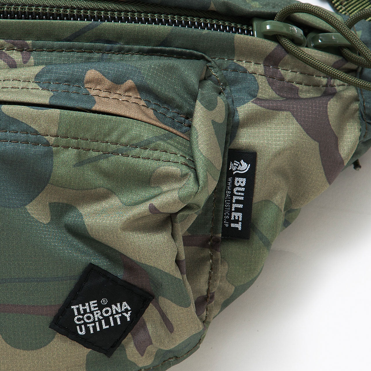 【THE CORONA UTILITY】BALLISTICS × CORONA・CB002 - UTILITY FUNNY POUCH / Mitchell Pattern Camo|CB002-25-01