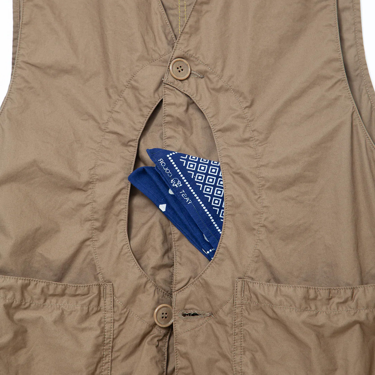 【THE CORONA UTILITY】GAME VEST / Khaki|CV002-25-03