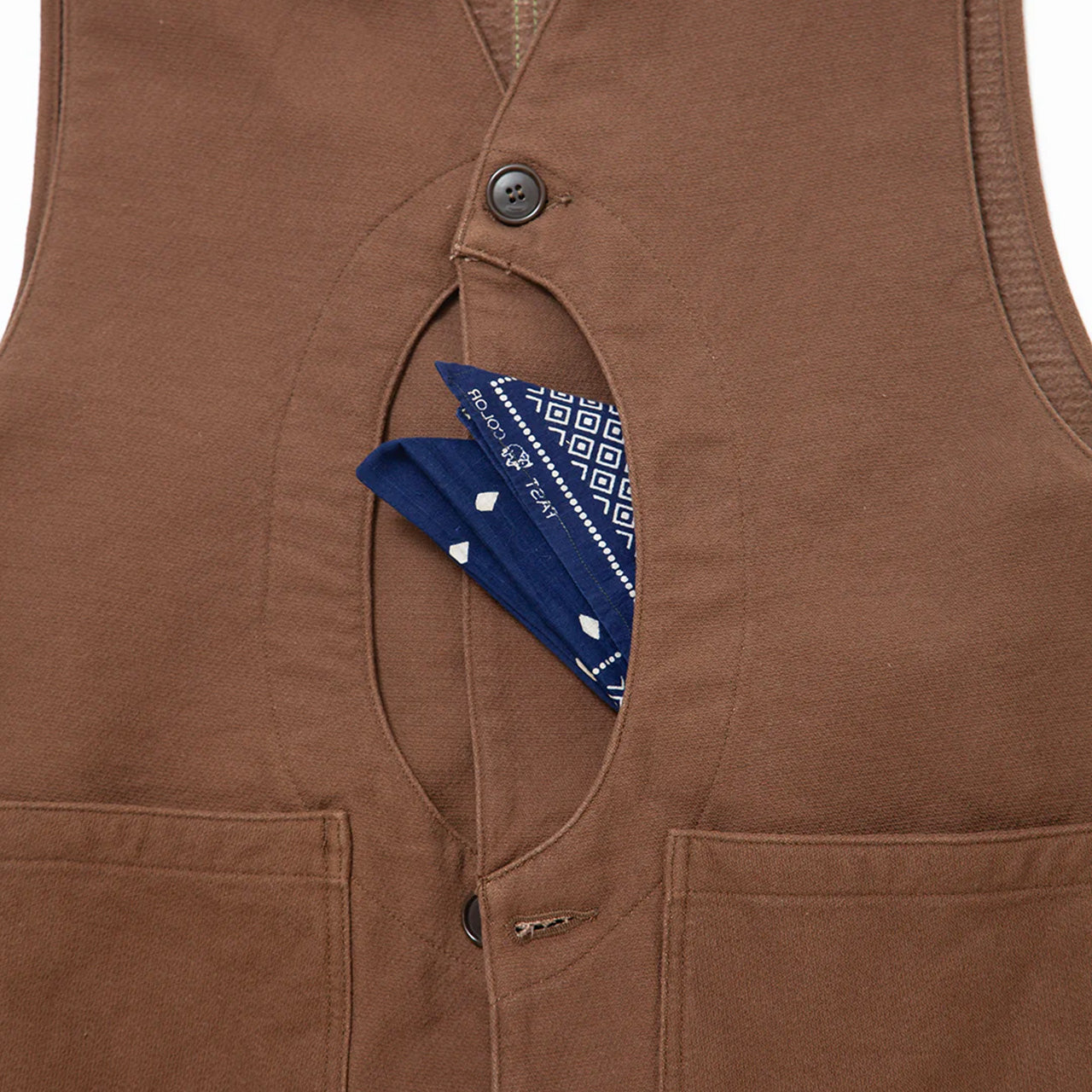 【THE CORONA UTILITY】GAME VEST / Brown|CV002-25-04