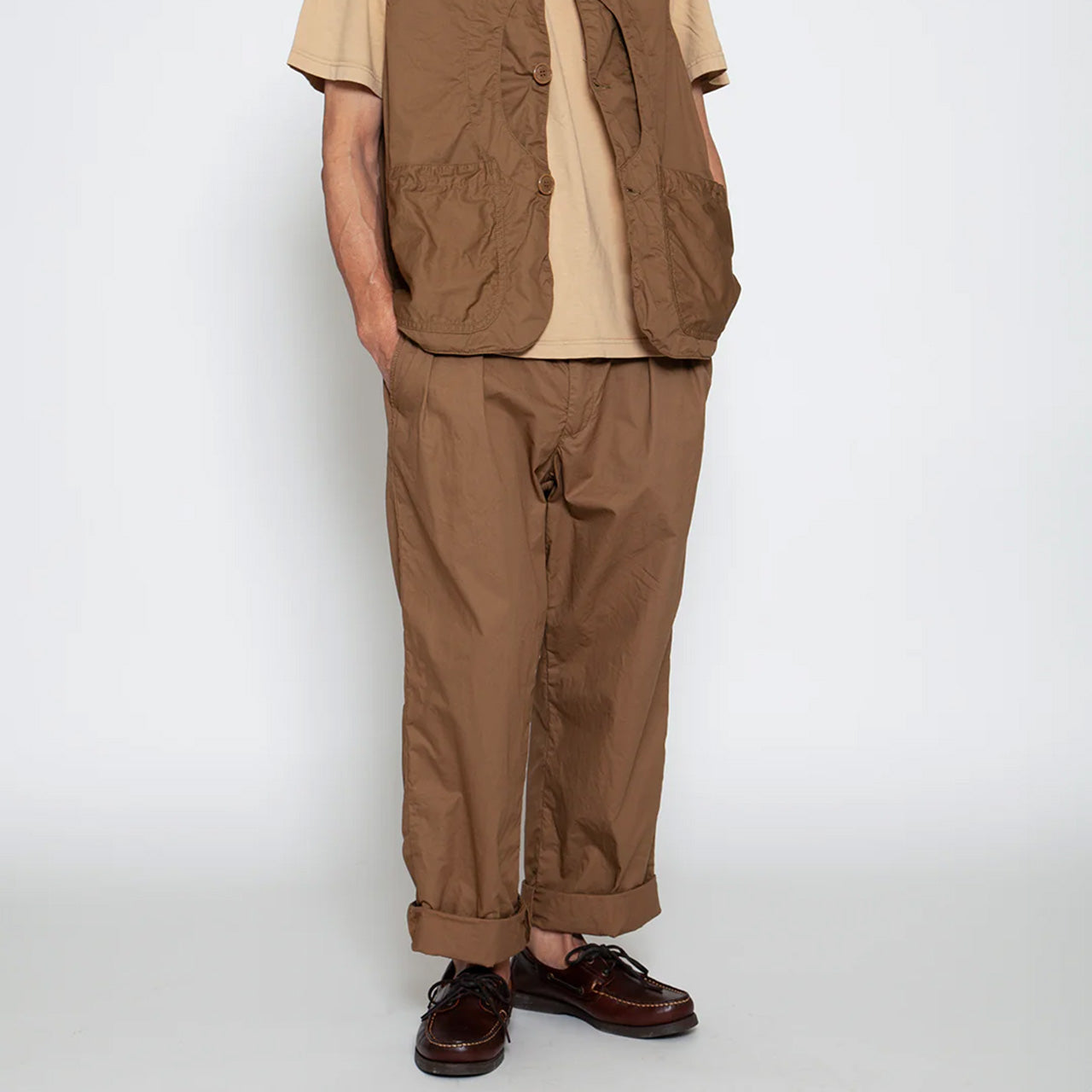 【THE CORONA UTILITY】2T DESERT SLACKS / Khaki|CP026-25-06