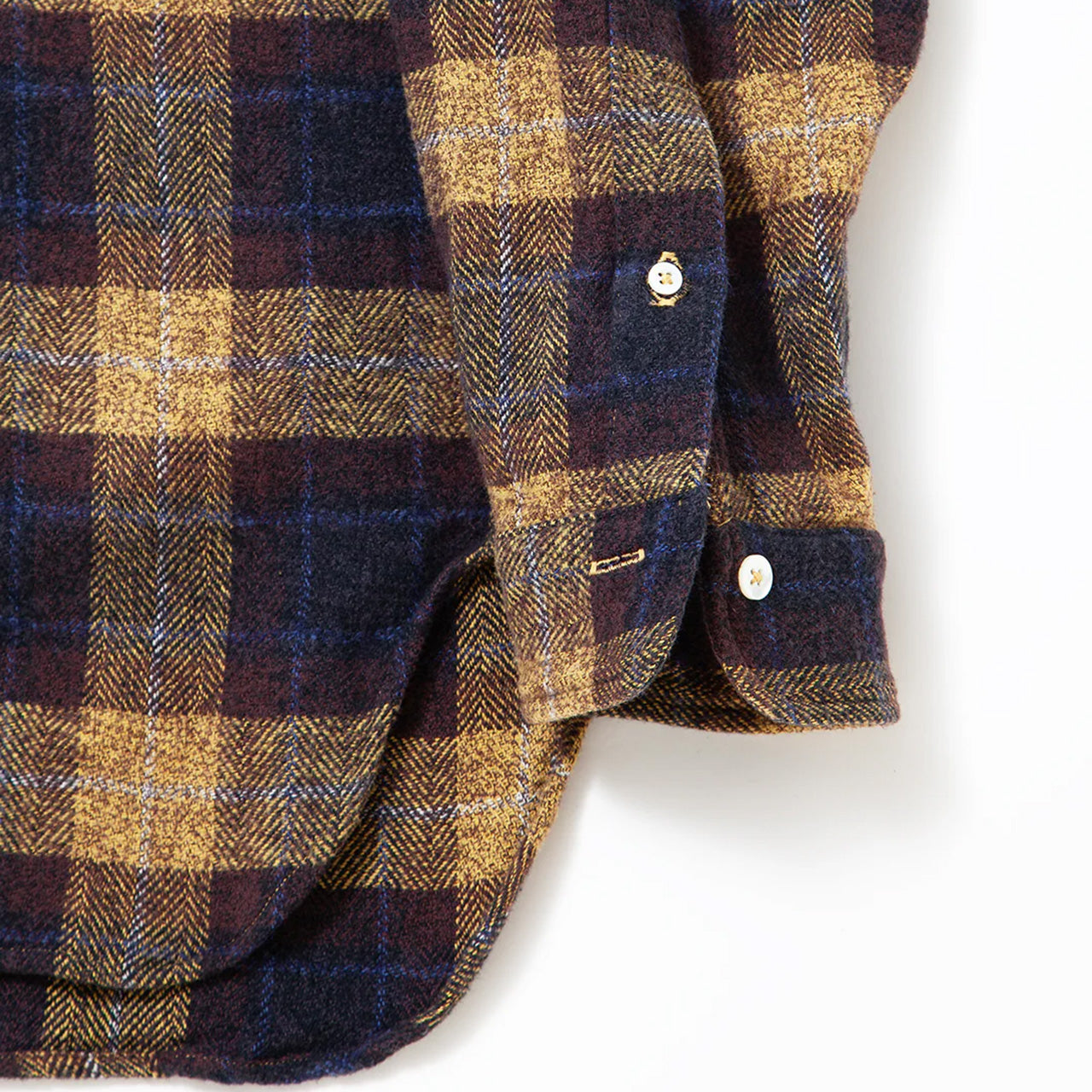 【THE CORONA UTILITY】W.C.W SHIRT PULLOVER / Yellow × Brown|CS005-25-01