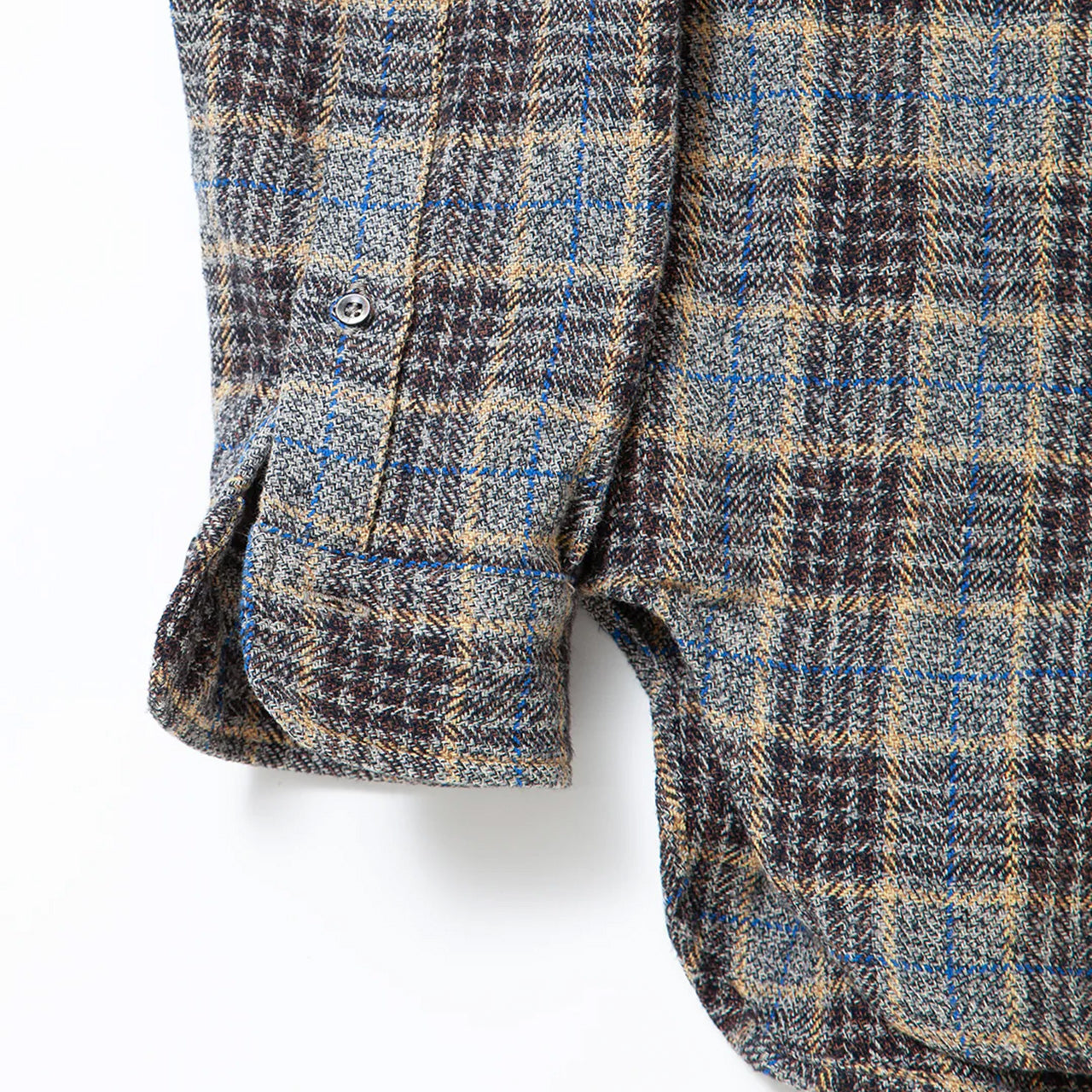 【THE CORONA UTILITY】W.C.W SHIRT PULLOVER / Yellow × Brown|CS005-25-01