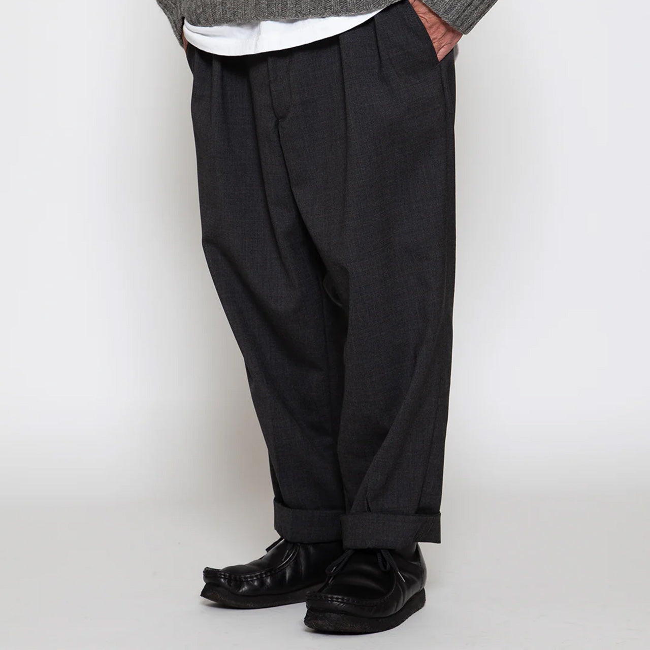 【THE CORONA UTILITY】2T DESERT SLACKS / Top Charcoal|CP026-25-01