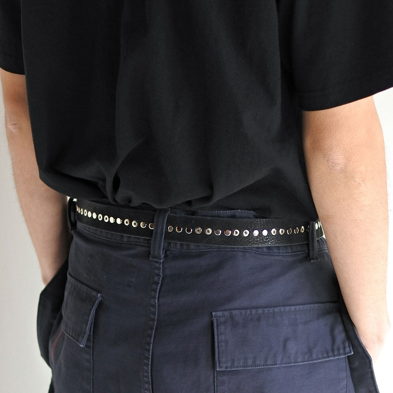 【ANACHRONORM】DECORATIVE LEATHER BELT|ANBB043