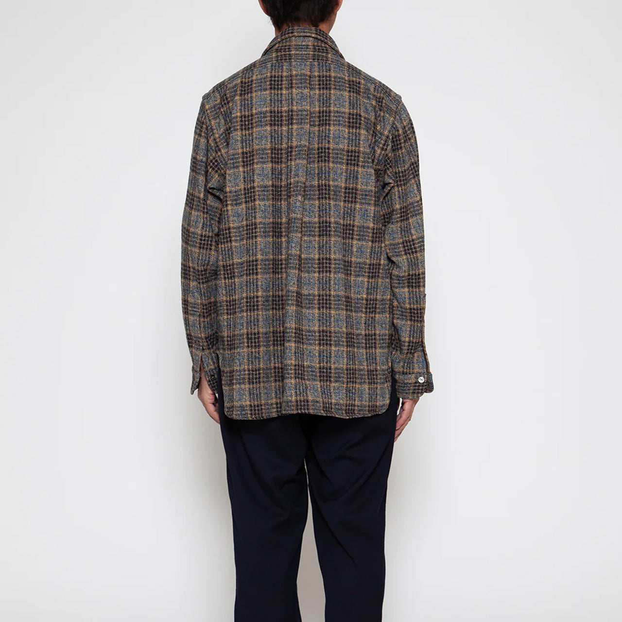 【THE CORONA UTILITY】W.C.W SHIRT PULLOVER / Yellow × Brown|CS005-25-01