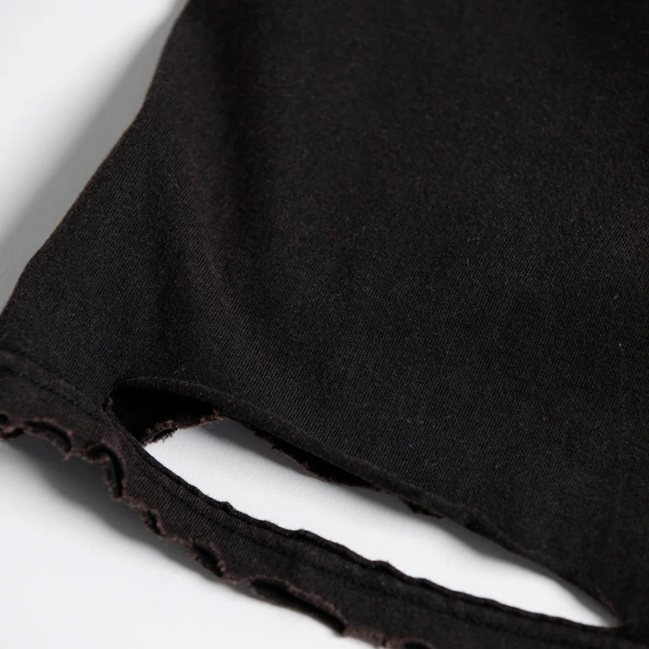 【ANACHRONORM】EMBROIDERY DAMAGED S/S T-S|AN361