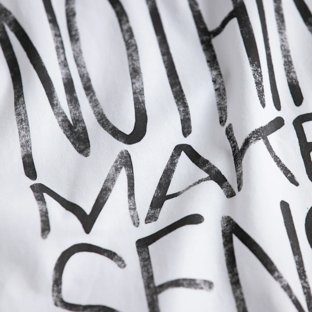 【ANACHRONORM】NOTHING MAKES SENSE PRINTED S/S T-S|AN356
