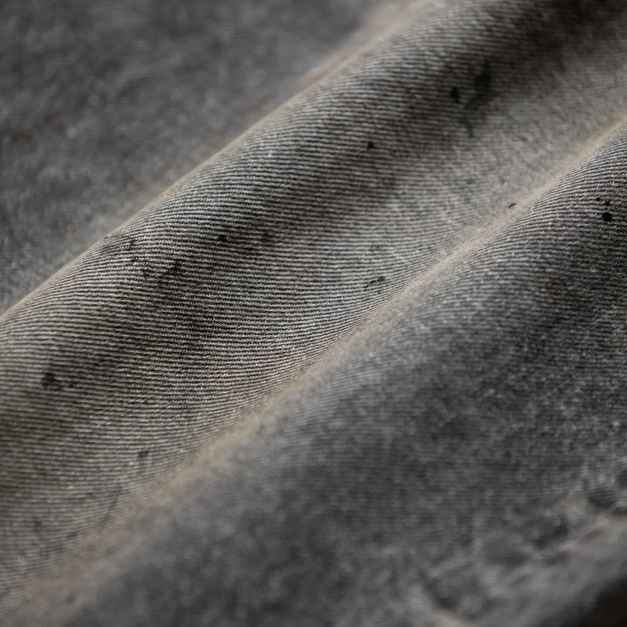 【ANACHRONORM】REGULAR TAPERED WASHED 5P BLACK DENIM PANTS BLACK (AGING)|AN342-W