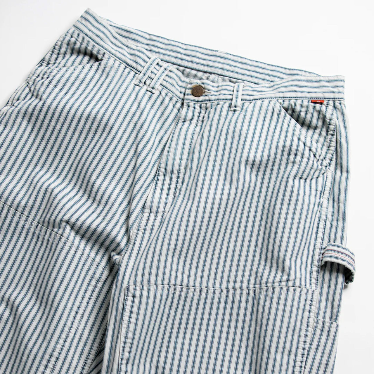 【ANACHRONORM】HICKORY WASHED DOUBLEKNEE PAINTER PANTS|AN347-W
