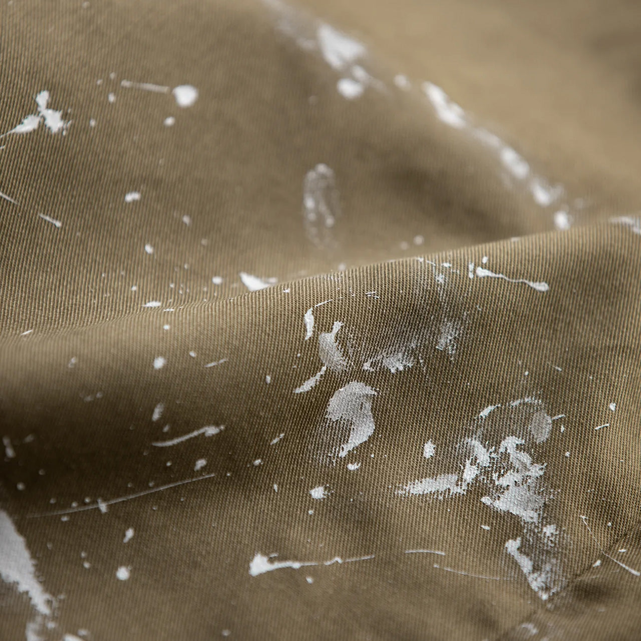 【ANACHRONORM】PAINTED NO TUCK WIDE CHINO TROUSERS|AN363-W
