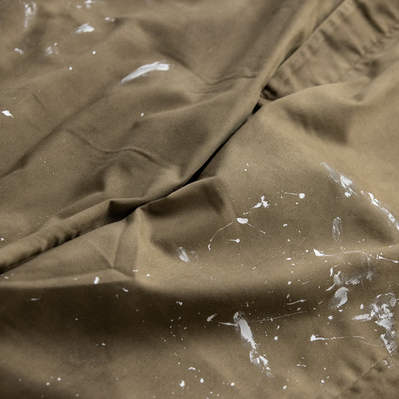【ANACHRONORM】PAINTED NO TUCK WIDE CHINO TROUSERS|AN363-W