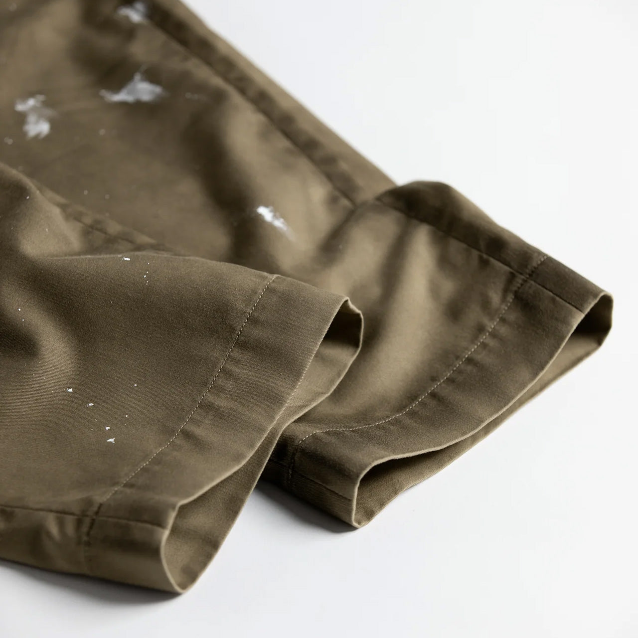 【ANACHRONORM】PAINTED NO TUCK WIDE CHINO TROUSERS|AN363-W