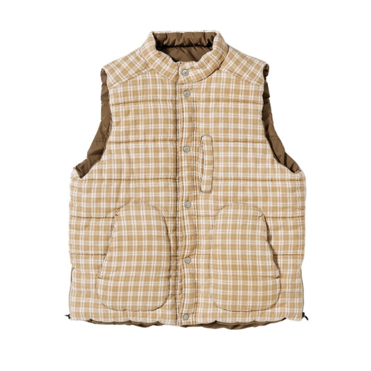 【ANACHRONORM】CHECK BATTING VEST|AN479