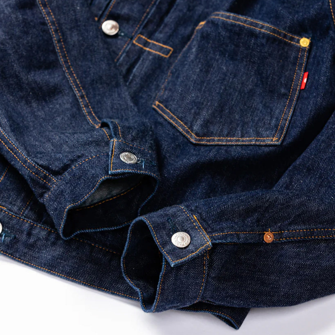 【ANACHRONORM】FRONT TUCK DENIM JACKET(ONE WASH)|CONTEXT-005