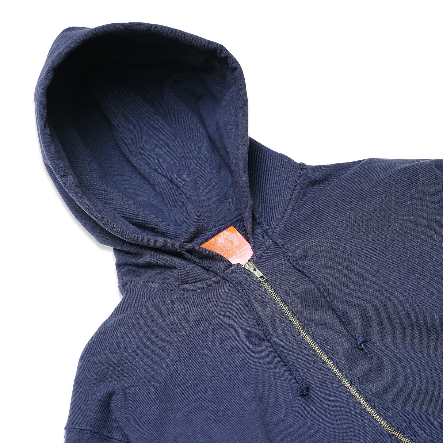 【TRIBE WEAR】Basic Zip Up Hoodie|NAVY