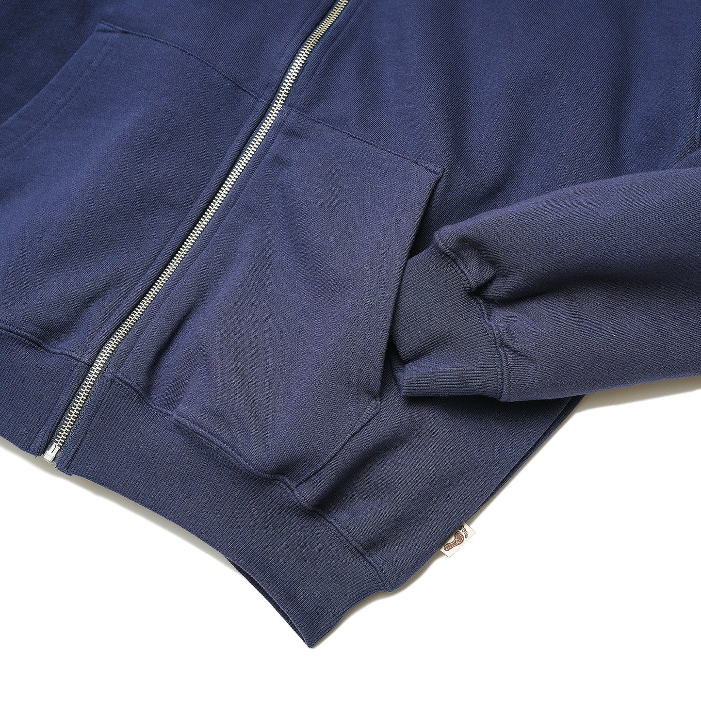 【TRIBE WEAR】Basic Zip Up Hoodie|NAVY