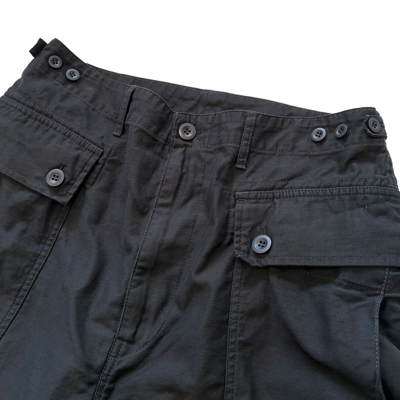 【H.UNIT】Back satin milltary shots|H-PT106B