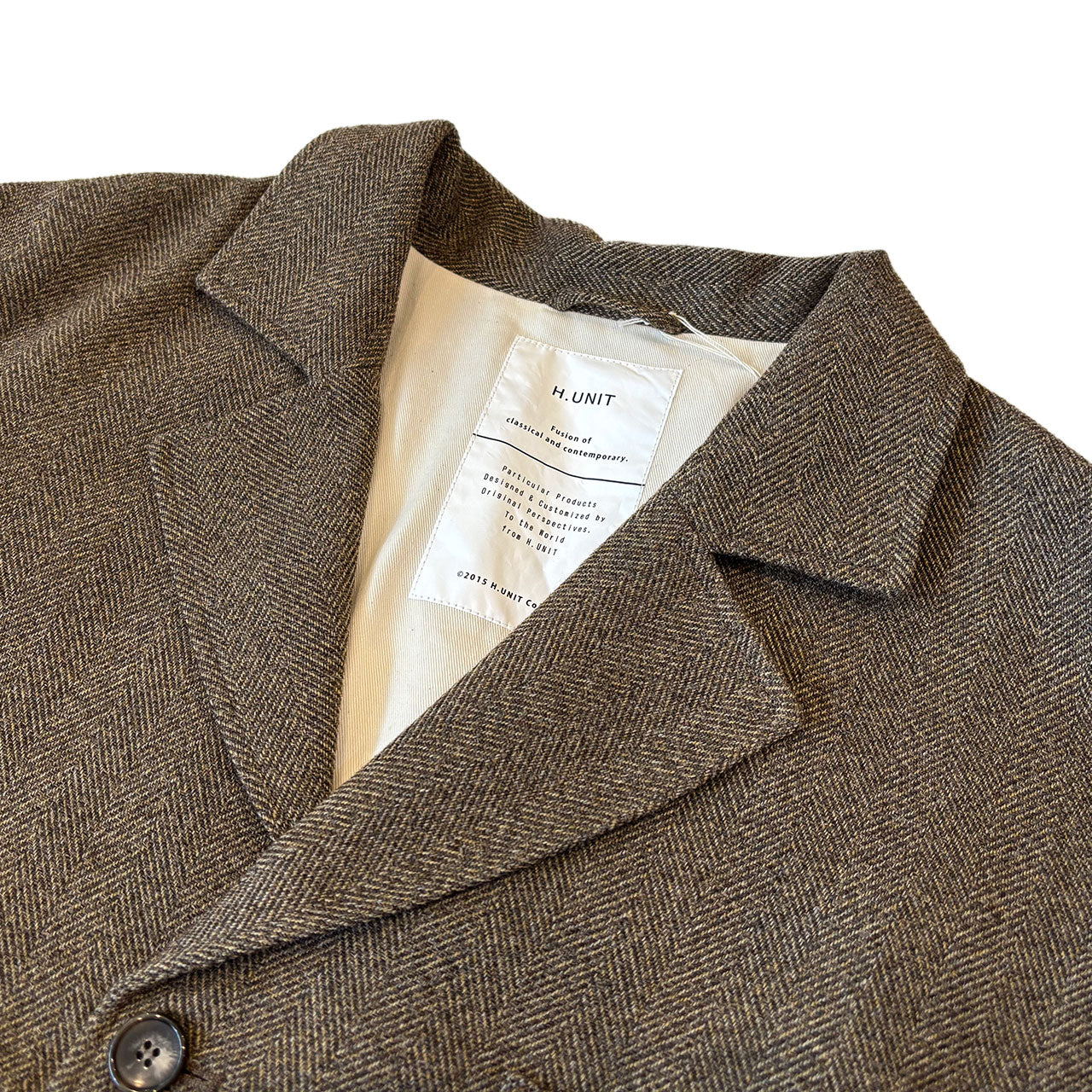 【H.UNIT】TECHTWEED HBT Jacket|H-JK057