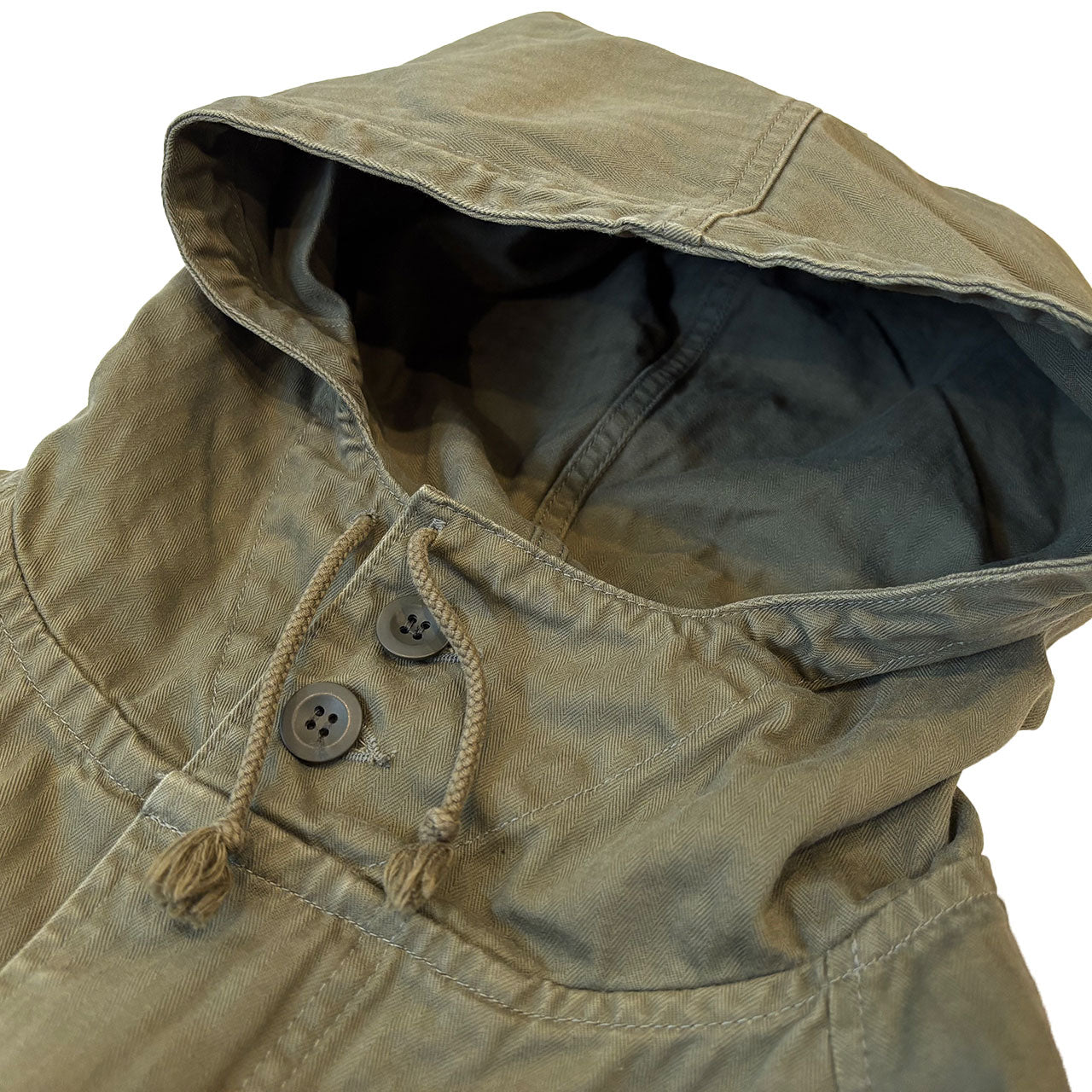 【H.UNIT】HBT hooded jacket(Used wash)|H-JK051
