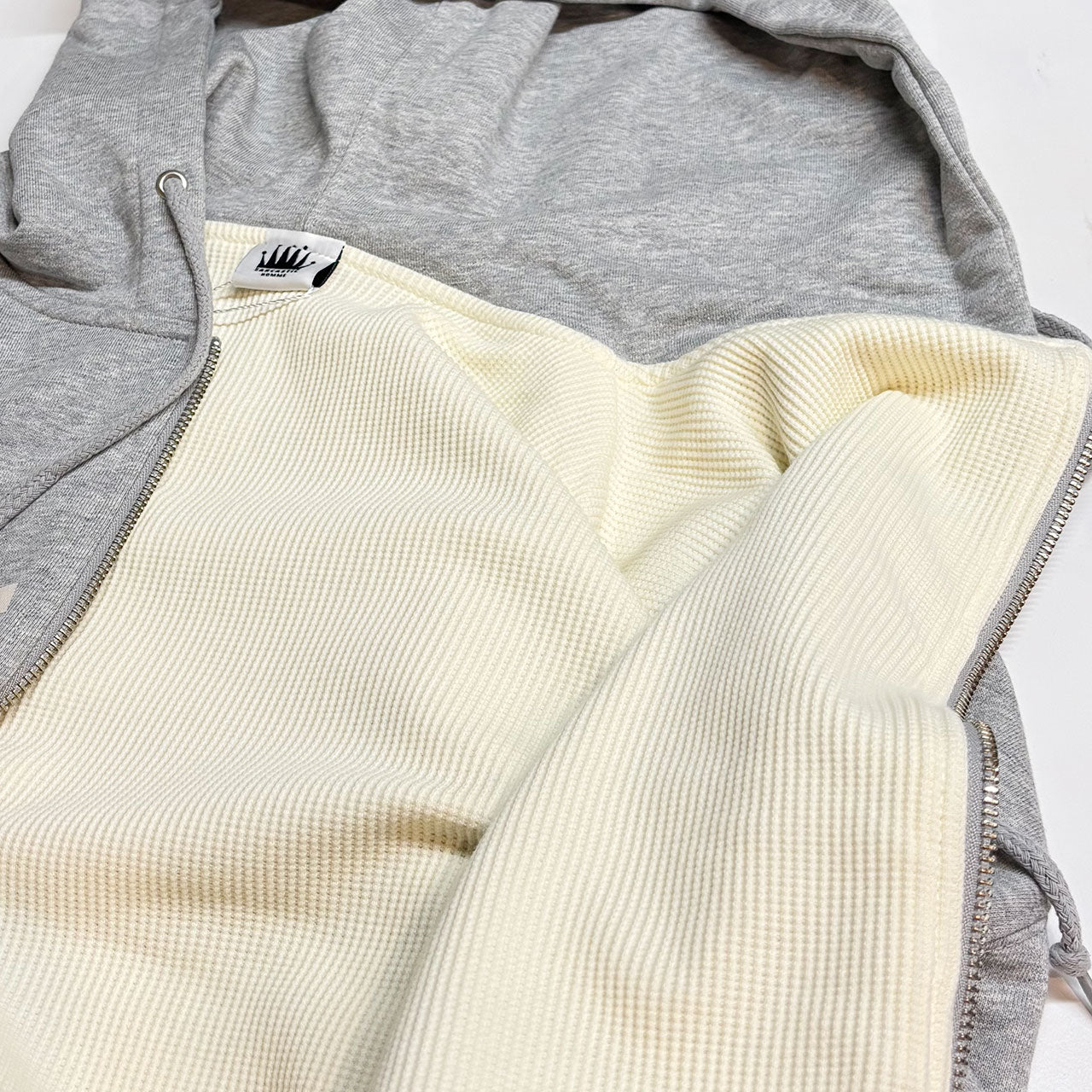 【SARCASTIC】Circle Lined Hood Zip|SAR252001