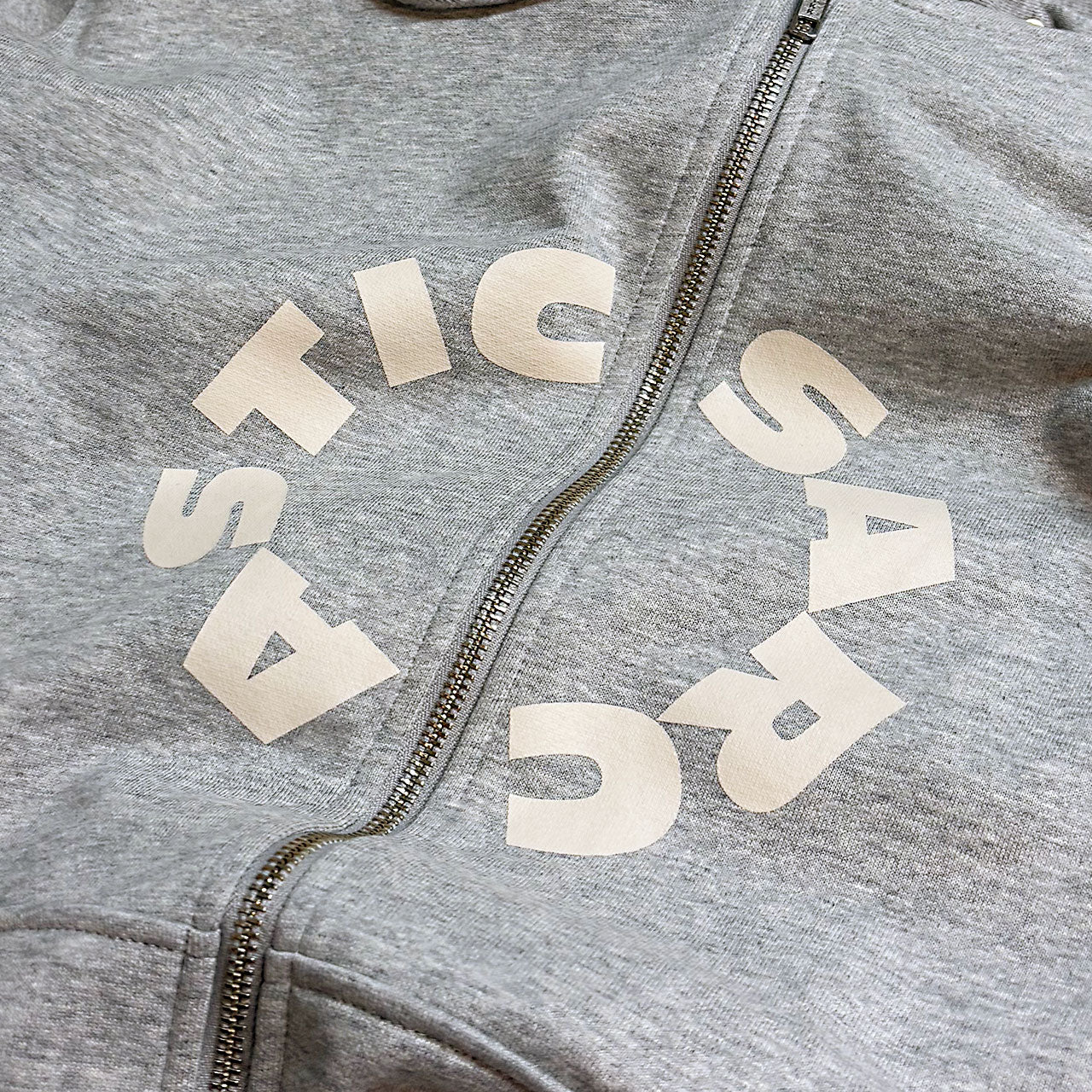 【SARCASTIC】Circle Lined Hood Zip|SAR252001
