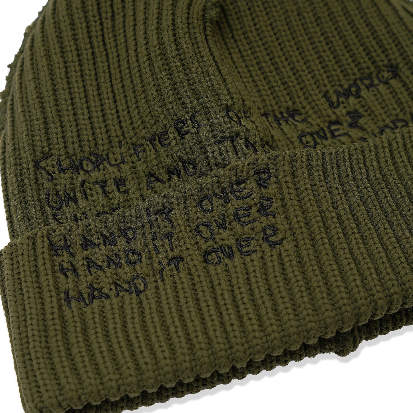 【Garbage】INSIDE OUT CUFF BEANIE