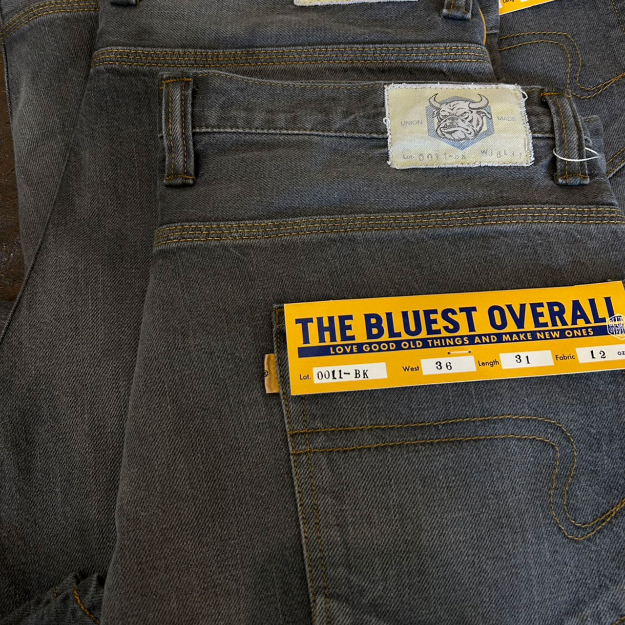 【THE UNION】ST BLACK DENIM PANTS|TBO-0011-BK