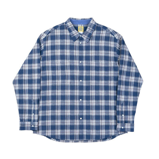 【THE UNION|THE BLUEST OVERALLS】CHECK EZ SHIRTS|TBO-0086