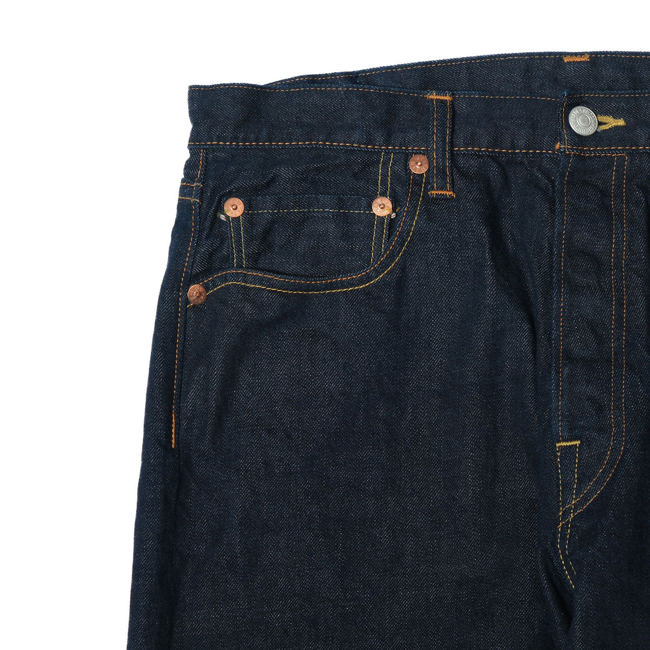 【THE UNION|THE BLUEST OVERALLS】"JABA" DENIM PANTS w/cornmiles