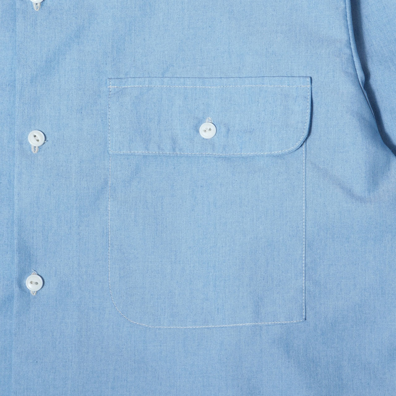 【THE UNION|THE BLUEST OVERALLS】TRUCKER CHAMBRAY shirts|TBO-0081