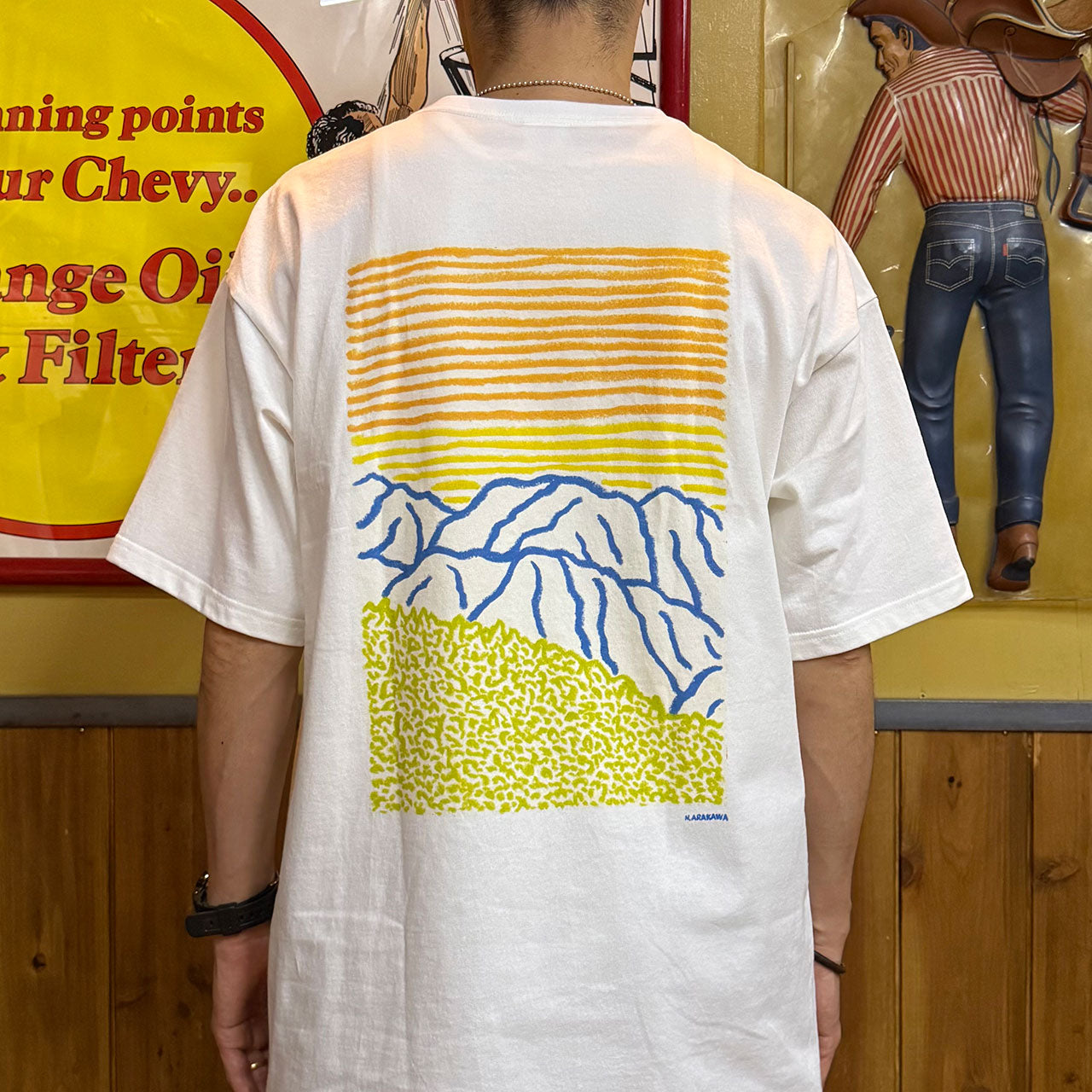 【THE UNION|THE FABRIC】”BLUE MOUNTAIN” T-SHIRTS|TF-00501-F