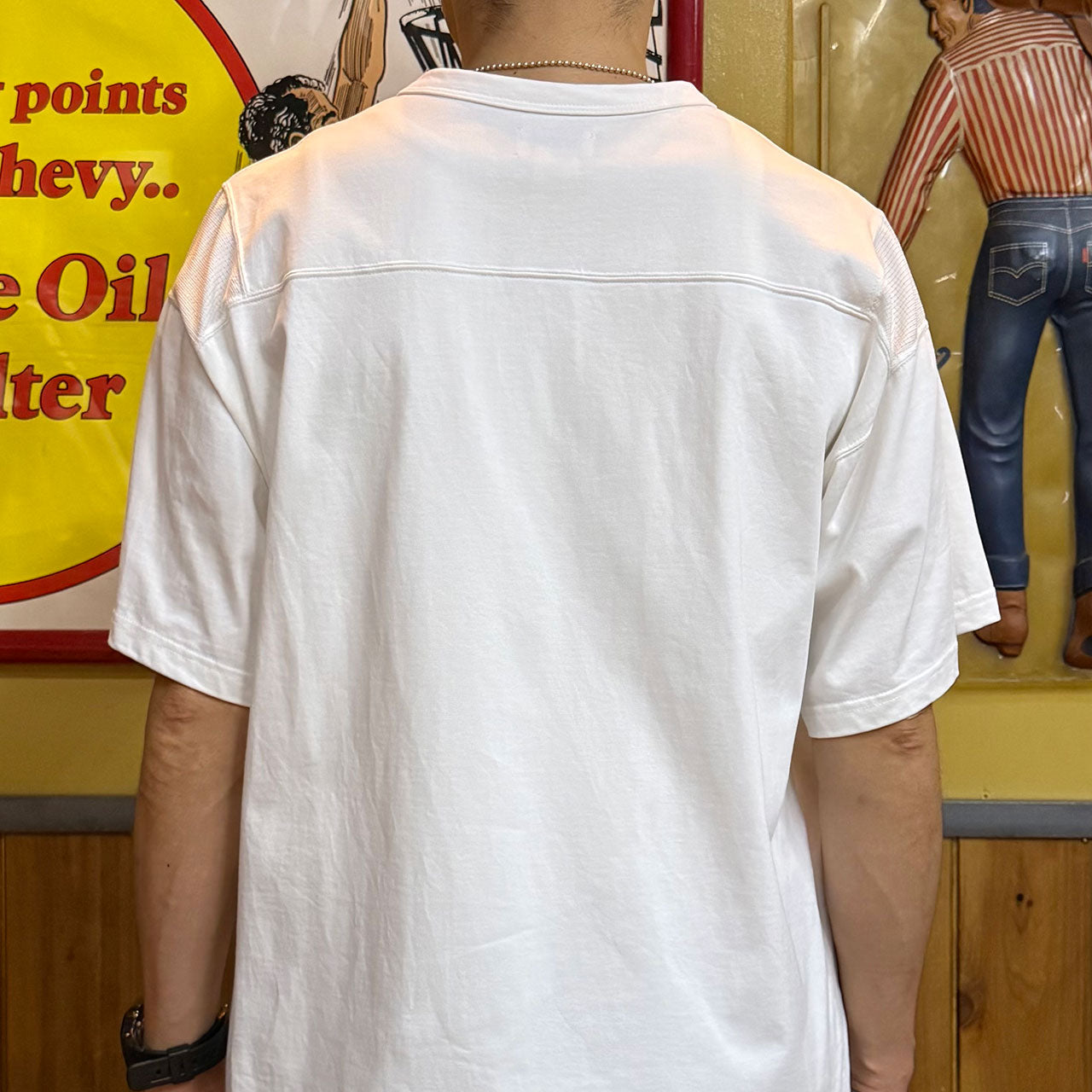 【THE UNION|THE FABRIC】"AF" MESH T-SHIRTS|TF-00527