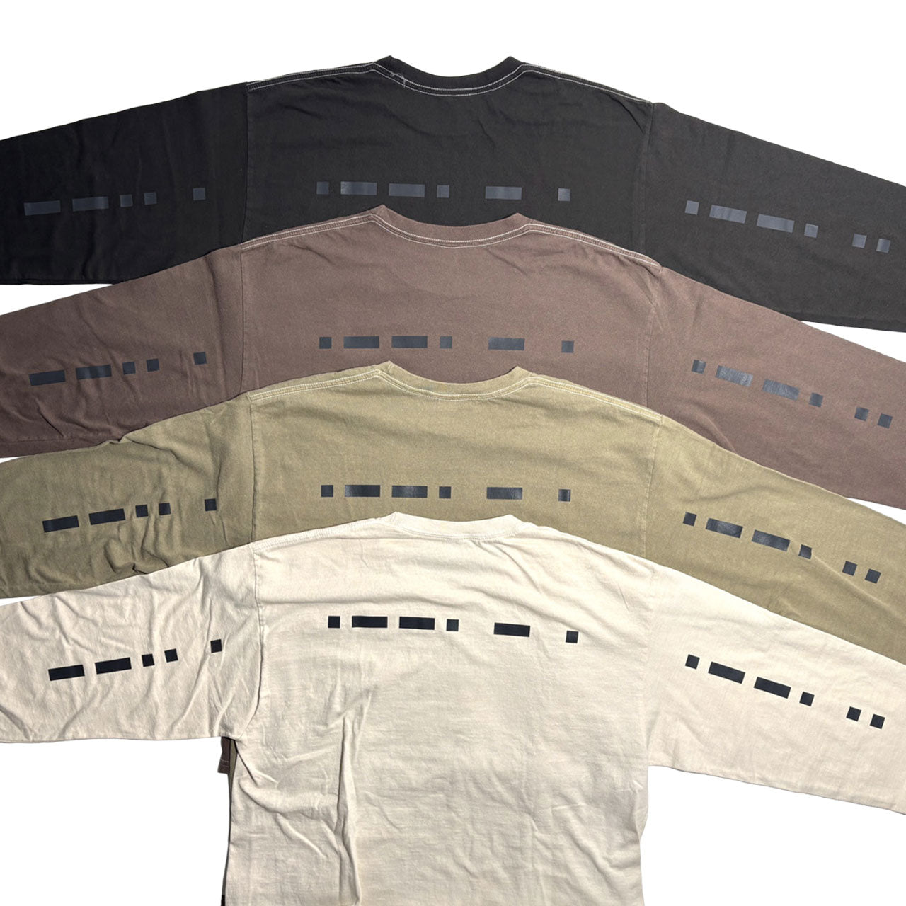 【ZEPTEPI】LS Tee / Morse Ref.｜ZT262502