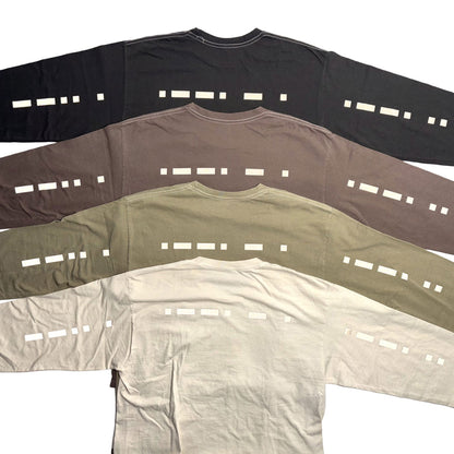 【ZEPTEPI】LS Tee / Morse Ref.｜ZT262502