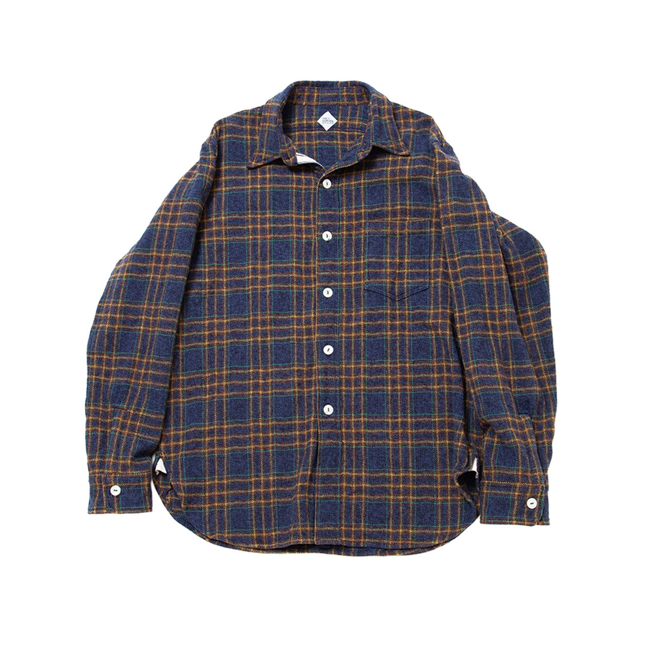 【THE CORONA UTILITY】NAVY 1POCKET SHIRT｜CS001-26-03