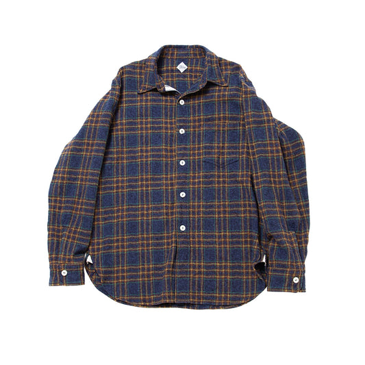 【THE CORONA UTILITY】NAVY 1POCKET SHIRT｜CS001-26-03