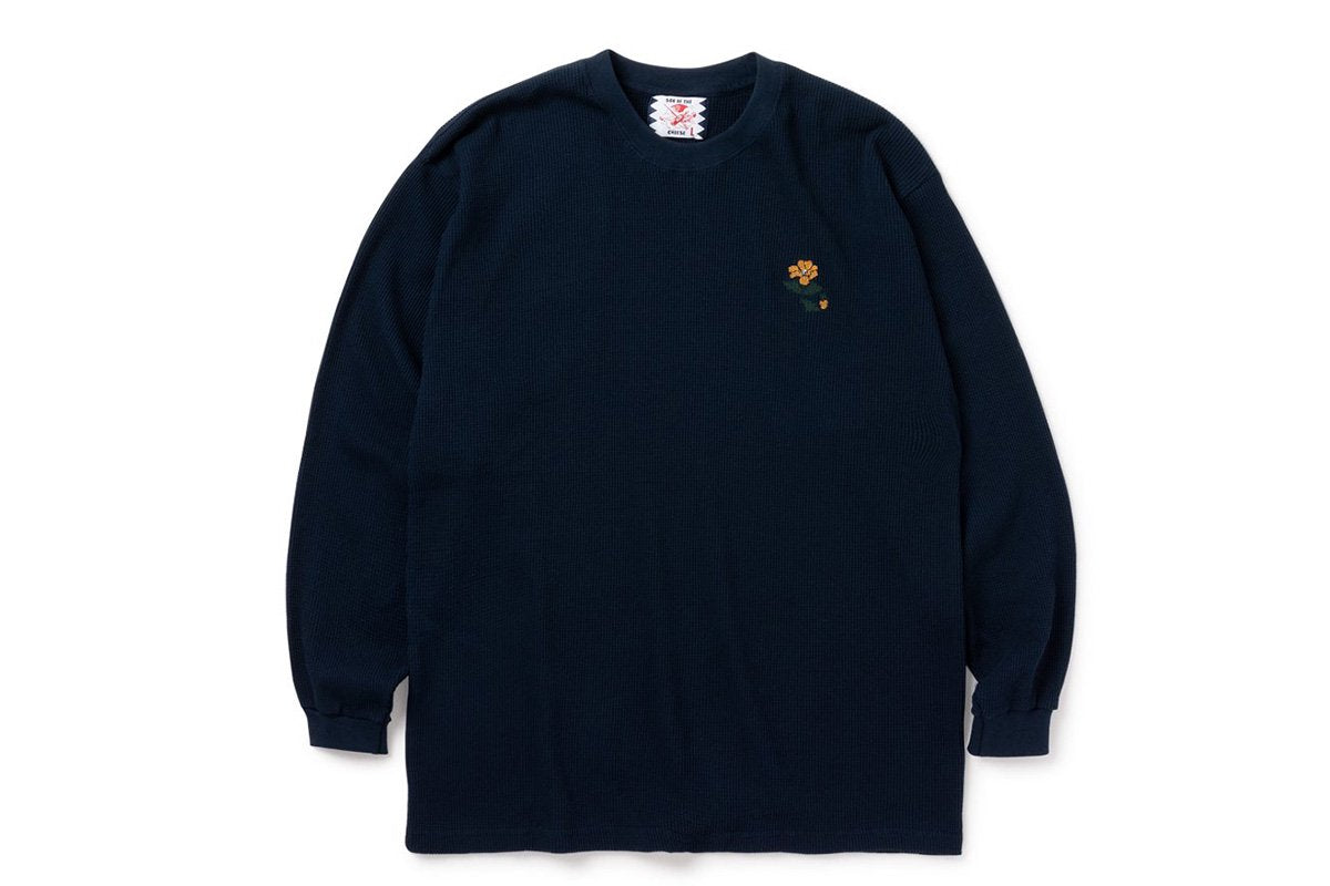 【SON OF THE CHEESE】Flower embroidery Thermal