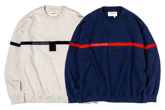 【ANACHRONORM】FIREMAN CREW NECK SWEAT
