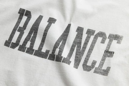 【ANACHRONORM】BALANCE PRINT DAMAGE S/S T-S