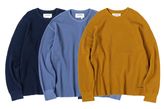 【ANACHRONORM】HEAVY WAFFLEL L/S T-S