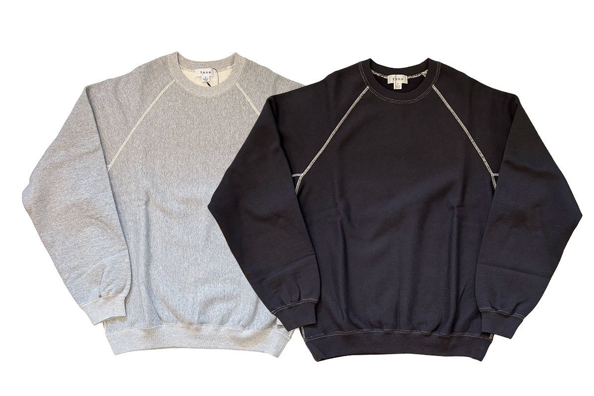 【tone】CREW NECK SWEAT