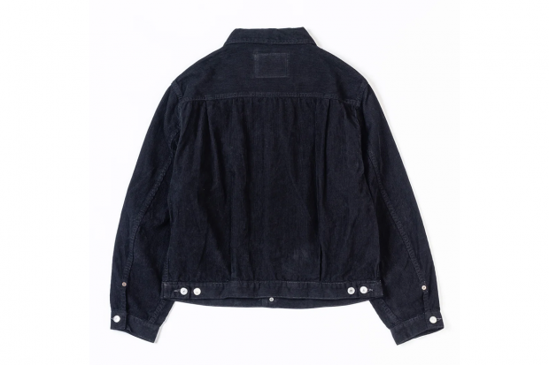 【ANACHRONORM】SULFUR DYED CORDUROY FRONT TUCK JACKET