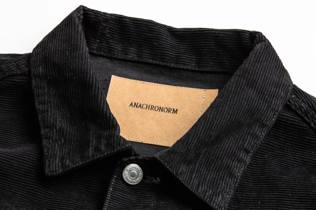 【ANACHRONORM】SULFUR DYED CORDUROY FRONT TUCK JACKET